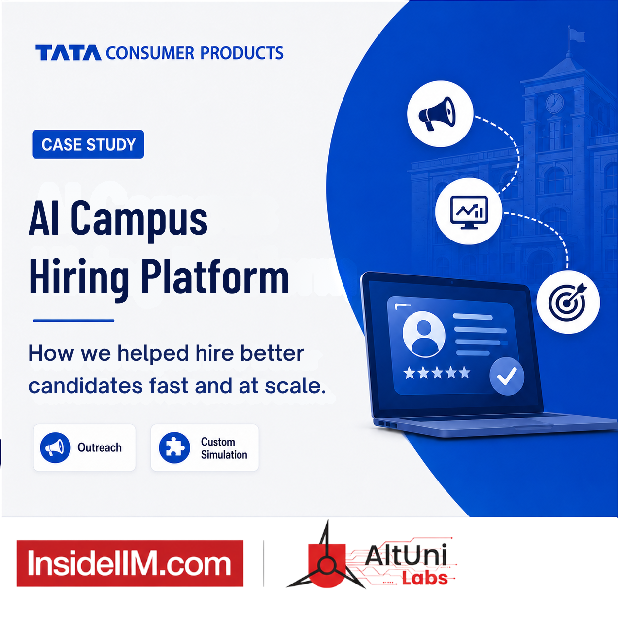 Tata Consumer Products case study: AI campus hiring platform assessing 14,000 candidates in a week