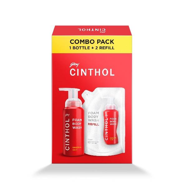 Cinthol Foam Body Wash